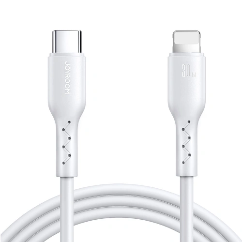 Kup Kabel Joyroom Flash-Charge Series SA26-CL3 USB-C / Lightning 30W 2m weiß - JYR803 - {ean13} - Sklep Home Screen