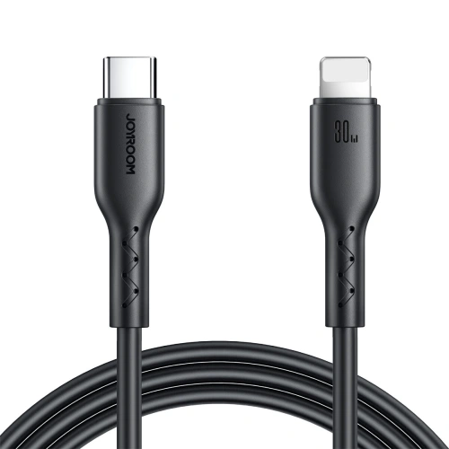 Kup Kabel Joyroom Flash-Charge Series SA26-CL3 USB-C / Lightning 30W 2m schwarz - JYR804 - {ean13} - Sklep Home Screen
