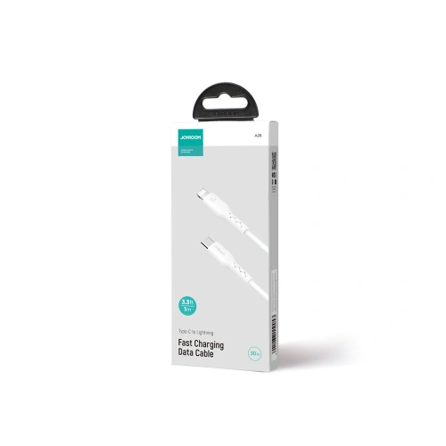Kup Kabel Joyroom Flash-Charge Series SA26-CL3 USB-C / Lightning 30W 1m biały - JYR805 - {ean13} - Sklep Home Screen