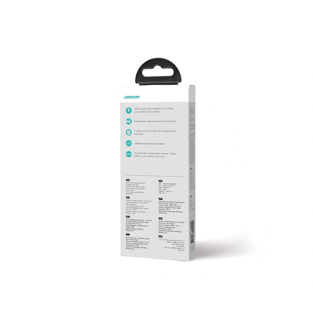 Kabel Joyroom Flash-Charge Series SA26-CL3 USB-C / Lightning 30W 1m czarny