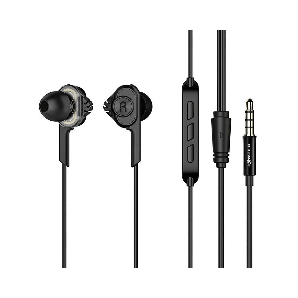 Słuchawki douszne BlitzWolf BW-ES2 czarne