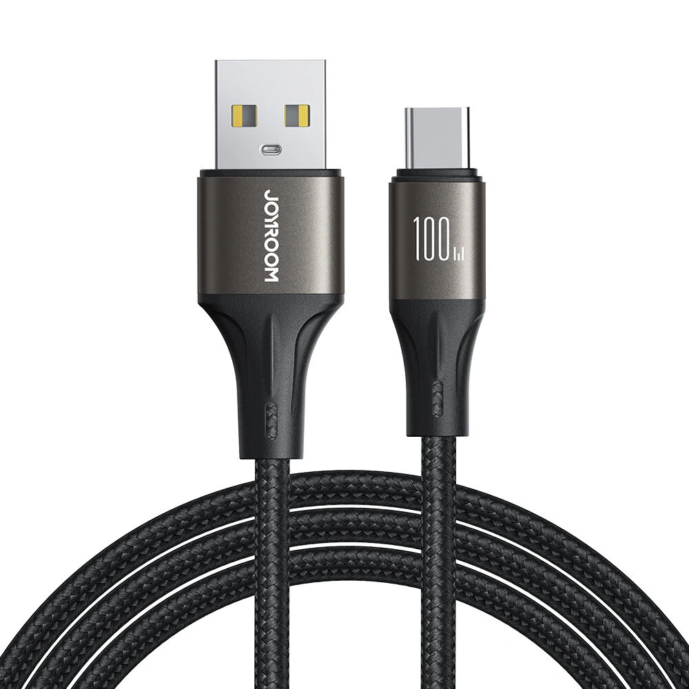 Kabel Joyroom Light-Speed Series SA25-AC6 USB-A / USB-C 100W 1.2m czarny