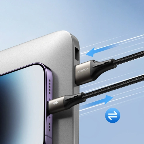 Kup Kabel Joyroom Light-Speed Series SA25-AC6 USB-A / USB-C 100W 1.2m černý - JYR811 - {ean13} - Sklep Home Screen