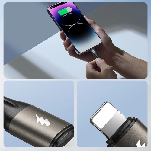 Kup Kabel Joyroom Light-Speed Series SA25-AC6 USB-A / USB-C 100W 1.2m černý - JYR811 - {ean13} - Sklep Home Screen