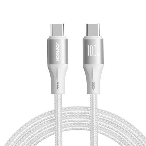 Kup Kabel Joyroom Light-Speed Series SA25-CC5 USB-C / USB-C 100W 1.2m weiß - JYR812 - {ean13} - Sklep Home Screen