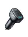 Joyroom car charger with display JR-CCD04 2xUSB-C 1xUSB-A 30W black