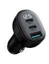 Buy Joyroom car charger with display JR-CCD04 2xUSB-C 1xUSB-A 30W black - JYR813 - {ean13} - Home Screen Store Europe