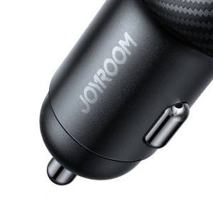 Buy Joyroom car charger with display JR-CCD04 2xUSB-C 1xUSB-A 30W black - JYR813 - {ean13} - Home Screen Store Europe