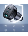 Buy Joyroom car charger with display JR-CCD04 2xUSB-C 1xUSB-A 30W black - JYR813 - {ean13} - Home Screen Store Europe