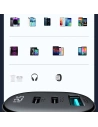 Buy Joyroom car charger with display JR-CCD04 2xUSB-C 1xUSB-A 30W black - JYR813 - {ean13} - Home Screen Store Europe