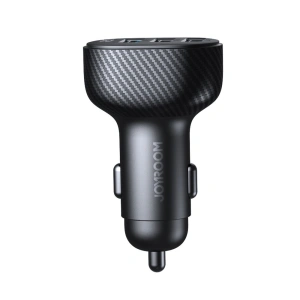 Buy Joyroom car charger with display JR-CCD03 3xUSB-A 3.4A black - JYR814 - {ean13} - Home Screen Store Europe