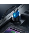 Buy Joyroom car charger with display JR-CCD03 3xUSB-A 3.4A black - JYR814 - {ean13} - Home Screen Store Europe