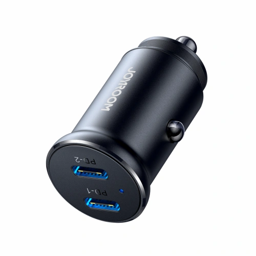 Buy Joyroom car charger JR-CCN06 30W 2xUSB-C black - JYR815 - {ean13} - Home Screen Store Europe
