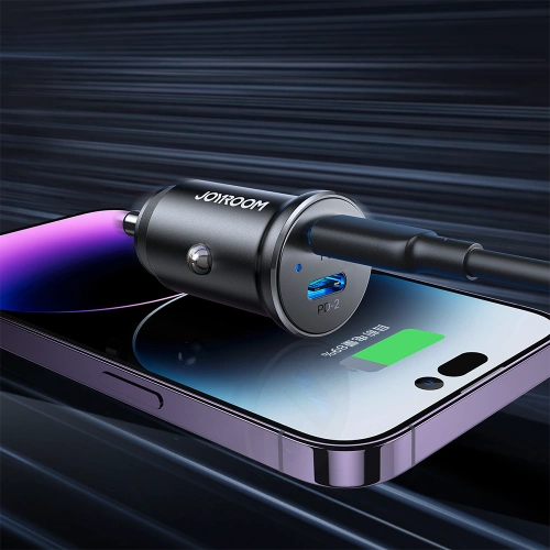 Buy Joyroom car charger JR-CCN06 30W 2xUSB-C black - JYR815 - {ean13} - Home Screen Store Europe
