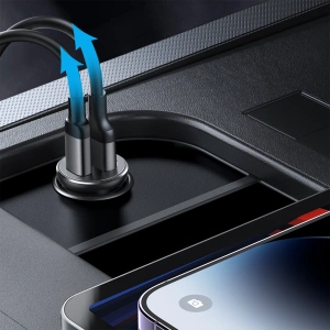 Buy Joyroom car charger JR-CCN06 30W 2xUSB-C black - JYR815 - {ean13} - Home Screen Store Europe