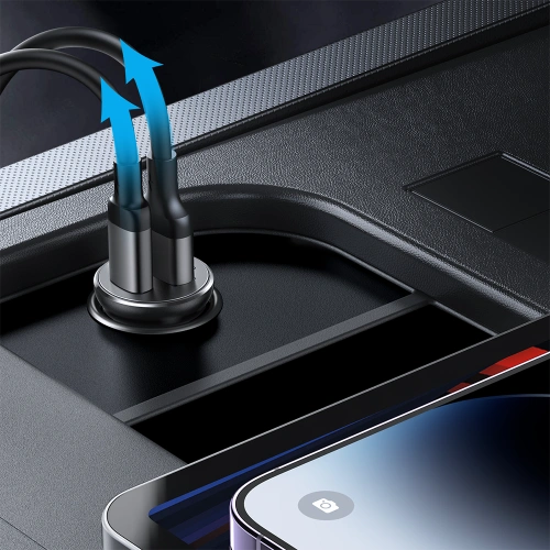 Buy Joyroom car charger JR-CCN06 30W 2xUSB-C black - JYR815 - {ean13} - Home Screen Store Europe