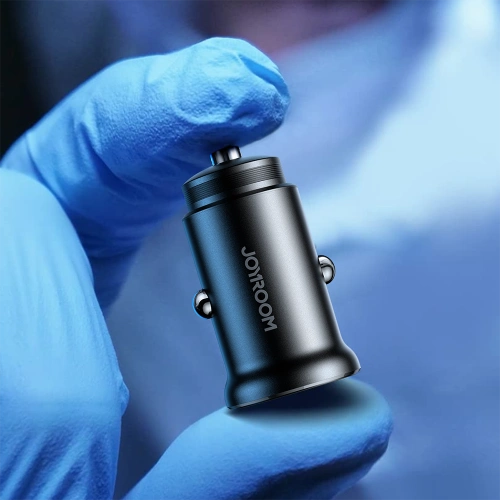 Buy Joyroom car charger JR-CCN06 30W 2xUSB-C black - JYR815 - {ean13} - Home Screen Store Europe