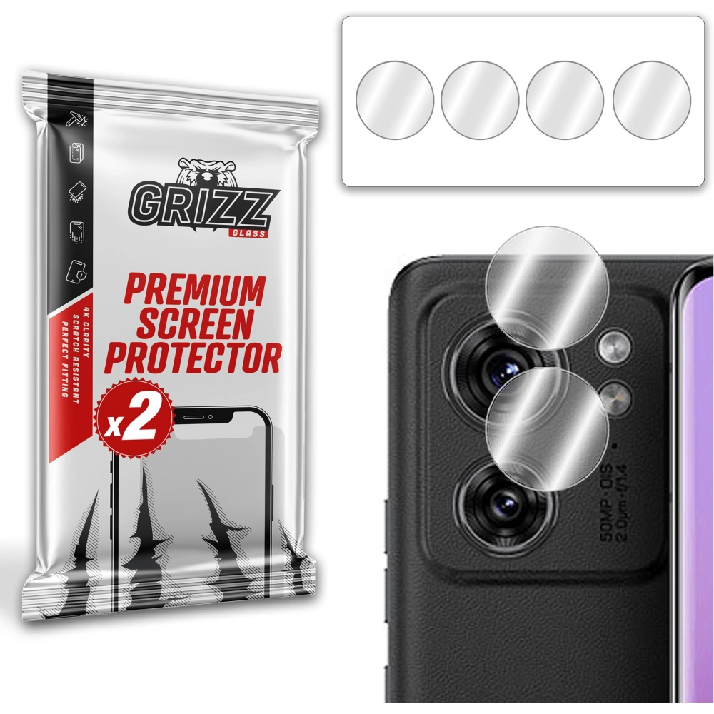 Szkło na aparat GrizzGlass HybridGlass Camera do Motorola Edge 2023
