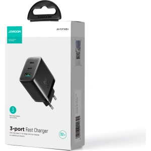 Kup Joyroom Încărcător JR-TCF10 2xUSB-C 1xUSB-A 32W negru - JYR818 - {ean13} - Sklep Home Screen