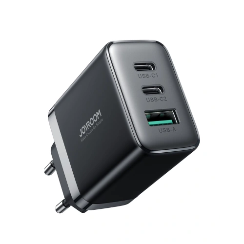 Kup Hálózati töltő Joyroom JR-TCF10 2xUSB-C 1xUSB-A 32W fekete - JYR818 - {ean13} - Sklep Home Screen