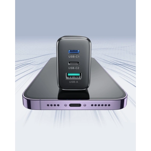 Kup Nabíječka Joyroom JR-TCF10 2xUSB-C 1xUSB-A 32W černá - JYR818 - {ean13} - Sklep Home Screen