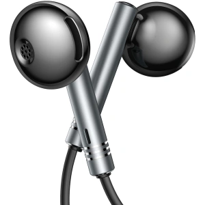 Joyroom Wired Series Headphones JR-EW06 3.5mm jack dark grey