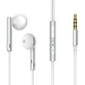 Kup Sluchátka Joyroom Wired Series JR-EW06 jack 3.5mm stříbrno-bílé - JYR824 - {ean13} - Sklep Home Screen
