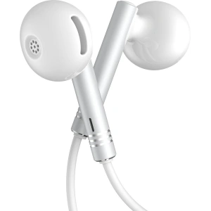 Joyroom Wired Series Headphones JR-EW06 3.5mm jack silver and white