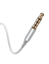 Buy Joyroom Wired Series Headphones JR-EW06 3.5mm jack silver and white - JYR824 - {ean13} - Home Screen Store Europe