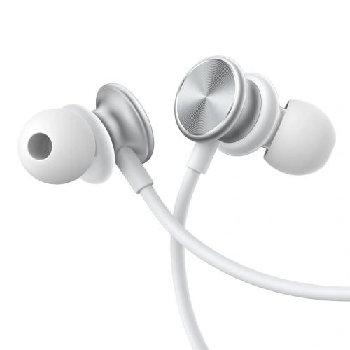 Buy Joyroom Wired Series Headphones JR-EW03 3.5mm jack silver - JYR828 - {ean13} - Home Screen Store Europe