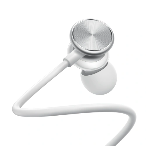 Buy Joyroom Wired Series Headphones JR-EW03 3.5mm jack silver - JYR828 - {ean13} - Home Screen Store Europe
