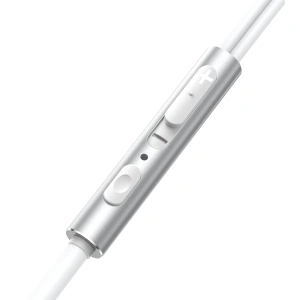 Buy Joyroom Wired Series Headphones JR-EW03 3.5mm jack silver - JYR828 - {ean13} - Home Screen Store Europe