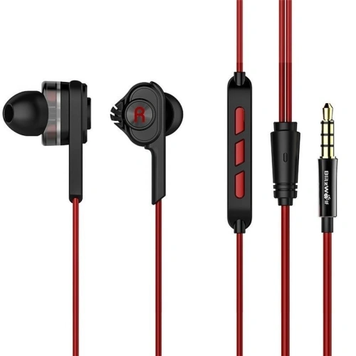 Buy Wired Headphone Dynamic Drivers in-Ear Red - BLZ006RED - {ean13} - Home Screen Store Europe