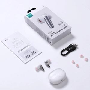 Vezeték nélküli fejhallgató Joyroom Jbuds Series JR-BB1 BT 5.3 TWS IPX4 fehér