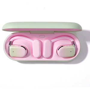 Joyroom Openfree JR-OE2 BT 5.3 TWS wireless headphones pink