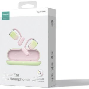 Joyroom Openfree JR-OE2 BT 5.3 TWS wireless headphones pink