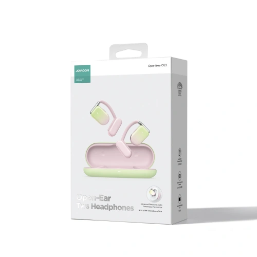 Buy Joyroom Openfree JR-OE2 BT 5.3 TWS wireless headphones pink - JYR835 - {ean13} - Home Screen Store Europe