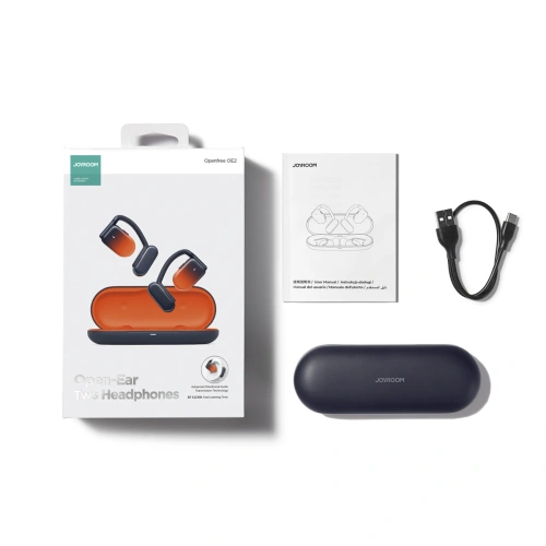 Buy Joyroom Openfree JR-OE2 BT 5.3 TWS wireless headphones orange - JYR837 - {ean13} - Home Screen Store Europe