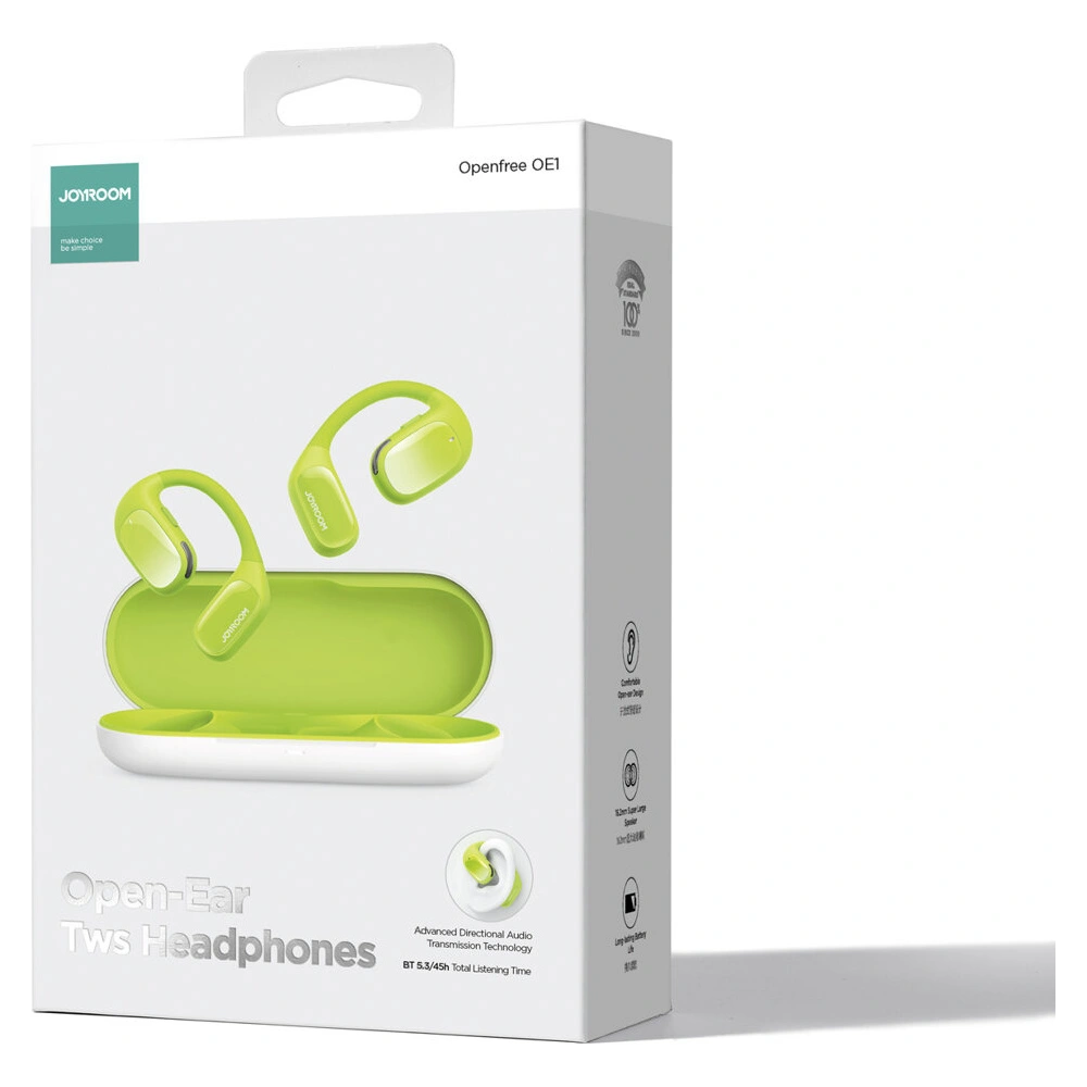 Słuchawki bezprzewodowe Joyroom Openfree JR-OE1 BT 5.3 zielone
