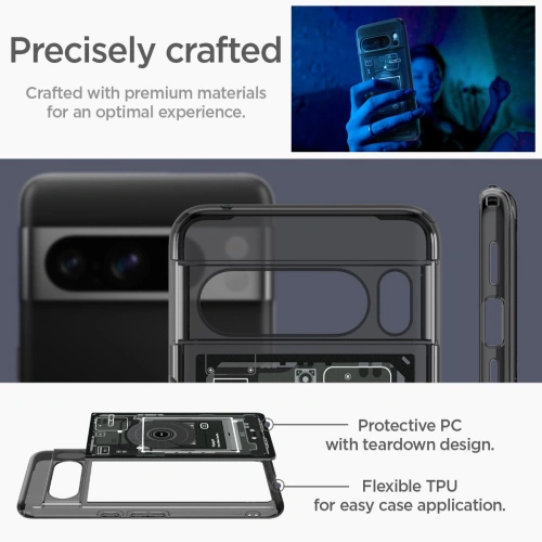 Kup Etui Spigen Ultra Hybrid Google Pixel 8 Pro Zero One - SPN3181 - {ean13} - Sklep Home Screen