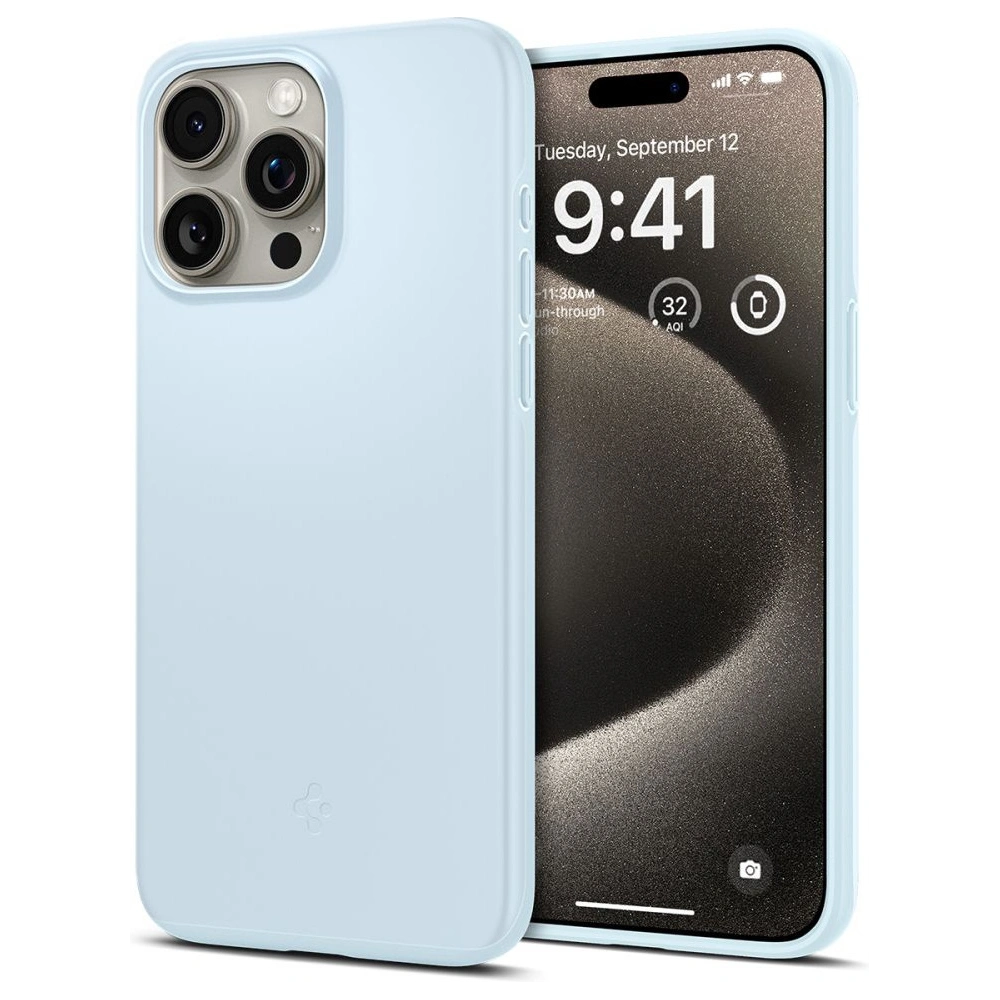 Etui Spigen Thin Fit Apple iPhone 15 Pro Max Mute Blue