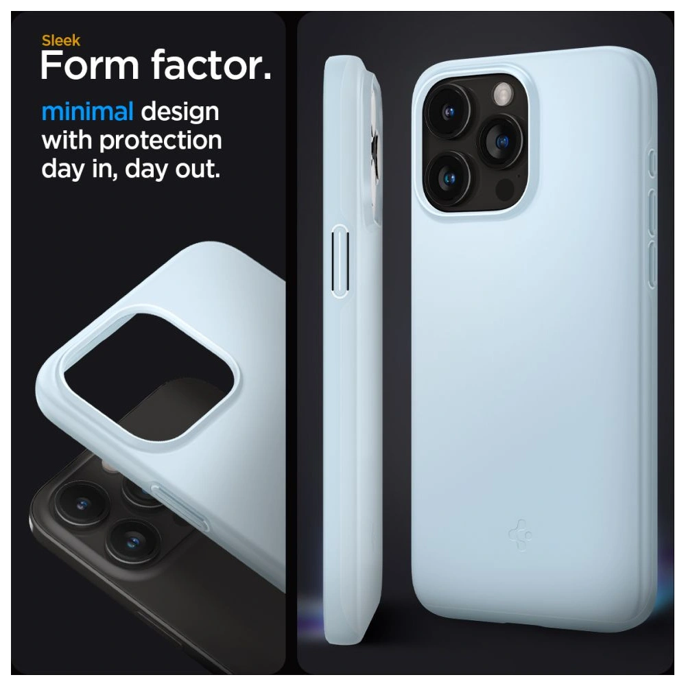 Etui Spigen Thin Fit Apple iPhone 15 Pro Max Mute Blue