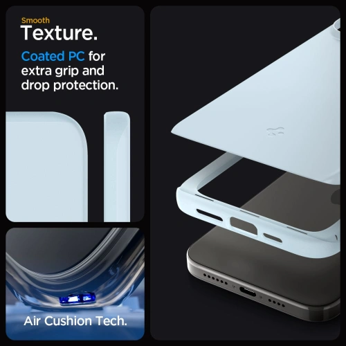 Kup Etui Spigen Thin Fit Apple iPhone 15 Pro Max Mute Kék - SPN3182 - {ean13} - Sklep Home Screen