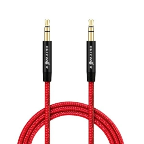 Kup Audio-Kabel 3,5mm Aux BlitzWolf BW-AC1 rot - BLZ009RED - {ean13} - Sklep Home Screen