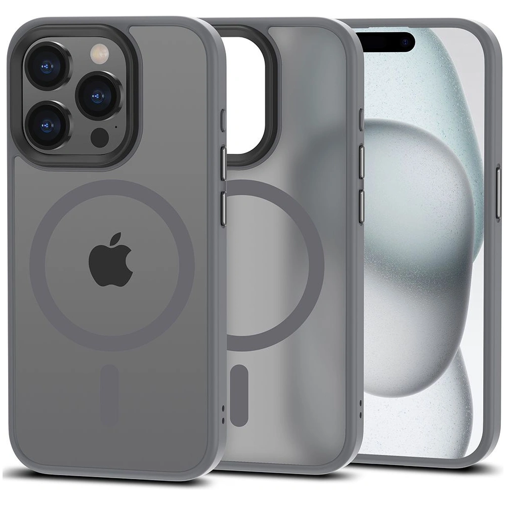 Etui Tech-Protect MagMat MagSafe Apple iPhone 15 Pro Max Matte Titanium