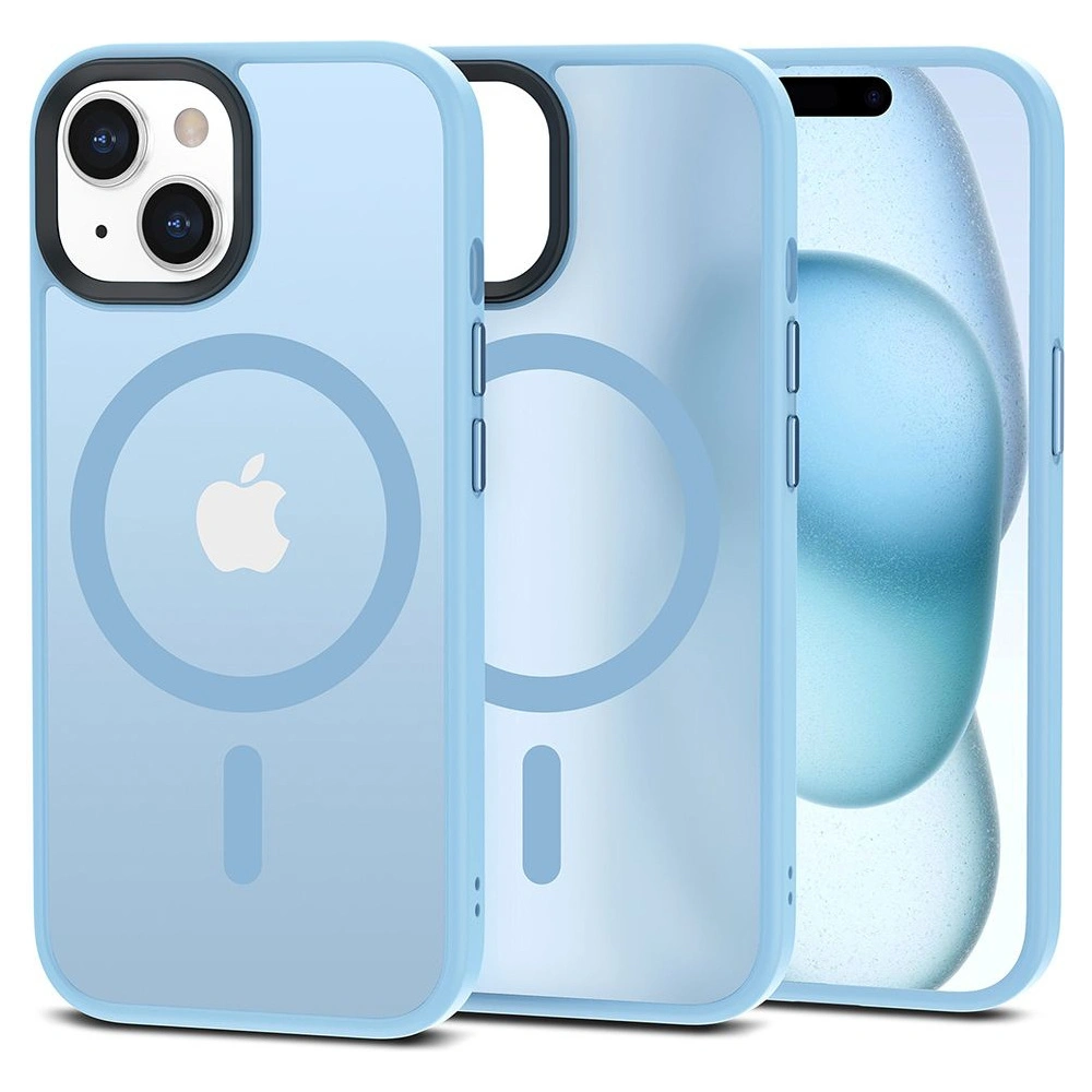 Etui Tech-Protect MagMat MagSafe Apple iPhone 15 Matte Sky Blue
