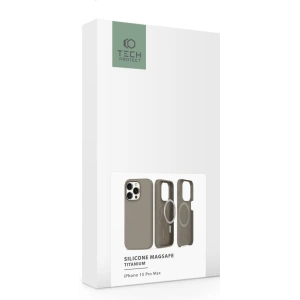 Buy Tech-Protect Silicone MagSafe Apple iPhone 15 Pro Max Titanium - THP2396 - {ean13} - Home Screen Store Europe