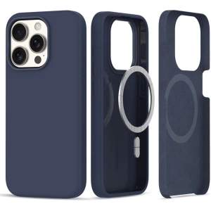 Buy Tech-Protect Silicone MagSafe Apple iPhone 15 Pro Max Navy - THP2401 - {ean13} - Home Screen Store Europe