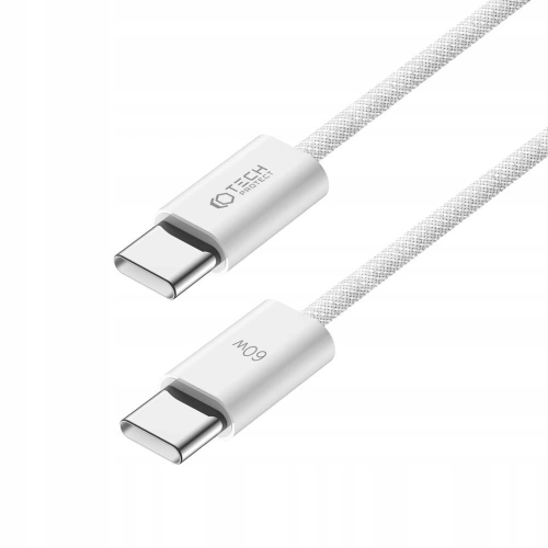 Kup Kabel Tech-Protect Ultraboost Classic USB-C / USB-C PD 60W 3A 100cm Weiß - THP2404 - {ean13} - Sklep Home Screen