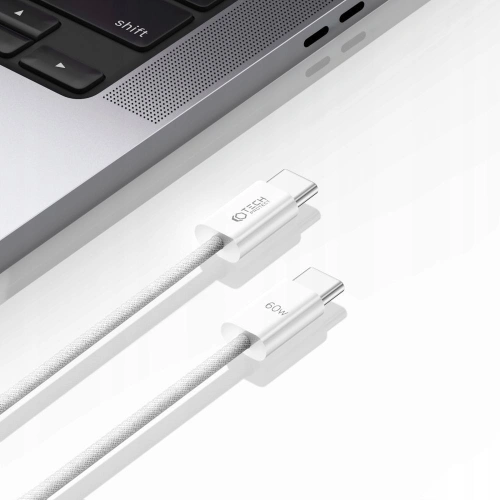 Kup Kabel Tech-Protect Ultraboost Classic USB-C / USB-C PD 60W 3A 100cm Weiß - THP2404 - {ean13} - Sklep Home Screen